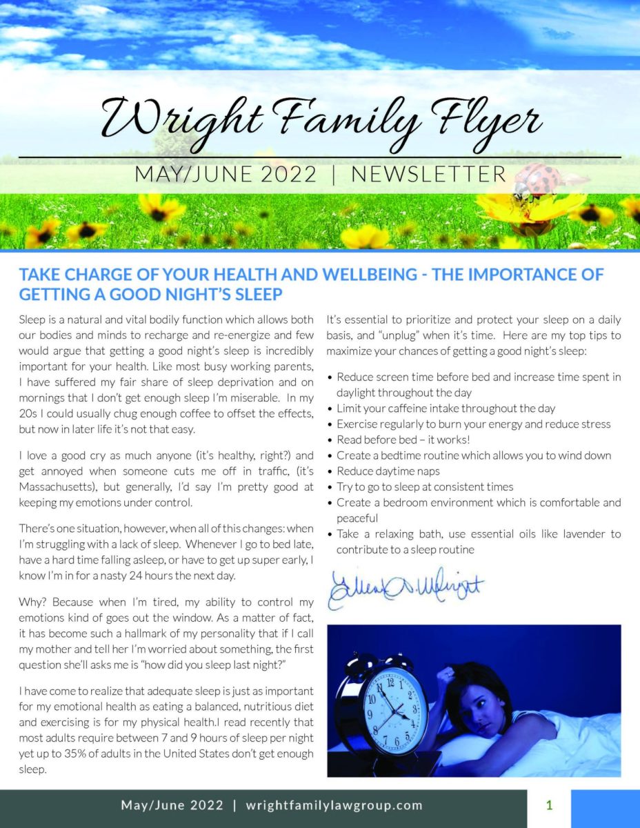 Wright Family Flyer – May/June 2022 Edition